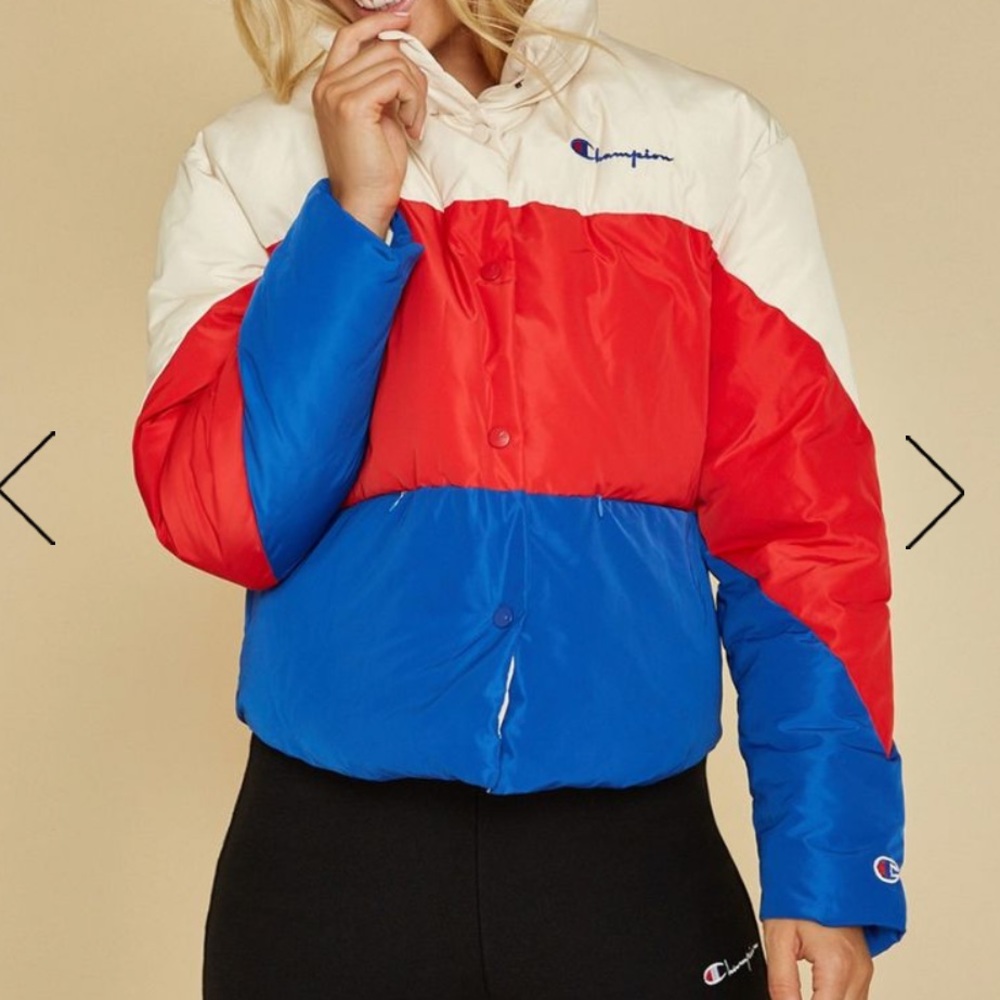 CHAMPION EUROPE REVERSE WEAVE OVERSIZED JACKET